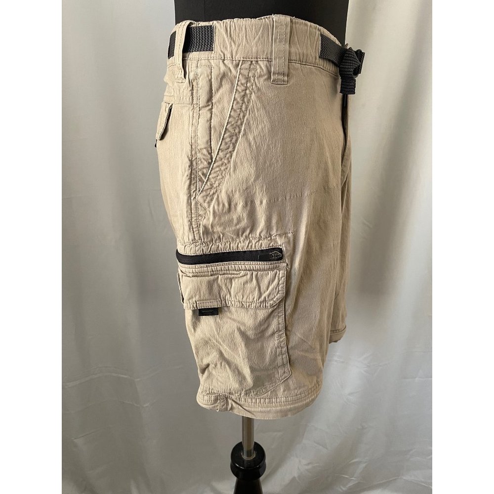 BC Clothing Khaki Cargo Shorts - Picture 4 of 11